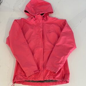Helly Hansen HH Vibrant Pink Rain Windbreaker Shell Size Small/Med
